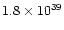 $1.8\times 10^{39}$