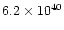 $6.2\times 10^{40}$