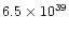 $6.5\times 10^{39}$