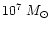 $10^7\; M_{\odot}$