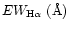 $EW_{{\rm H{\alpha}}}\; (\rm\AA)$