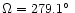 $\Omega =279.1 \hbox {$^\circ $ }$