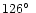 $126\hbox{$^\circ$ }$