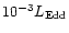 $ 10^{-3}
L_{\rm Edd}$