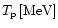 $T_{\rm p}\, [{\rm MeV}]$