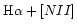 $\element {H}\alpha +[N {\sc II}]$