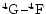 $^4{\rm G}\,\mbox{--}^4{\rm F}$