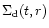 $\Sigma_{\rm d}(t,r)$