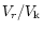 $V_r/V_{\rm k}$