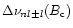 $\Delta\nu_{nl\pm l}(B_{\rm c})$