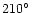 $210\hbox{$^\circ$ }$