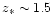 $z_\ast \sim 1.5$