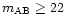 $m_{\rm AB}\geq 22$