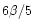 $ 6\beta /5 $