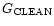 $G_{\rm CLEAN}$