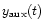 $y_{\rm aux}(t)$