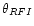 $\theta _{RFI}$