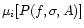 $\mu _{i}[P(f,\sigma ,A)]$