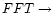 $FFT\rightarrow $