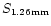 $S_{1.26 \rm mm}$