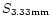 $S_{3.33 \rm mm}$