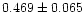 $0.469\pm0.065$