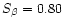 $S_\beta=0.80$