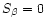 $S_\beta=0$