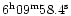 ${6}^{\rm h}{09}^{\rm m}{58.4}^{\rm s}$
