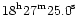 ${18}^{\rm h}{27}^{\rm m}{25.0}^{\rm s}$