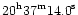 ${20}^{\rm h}{37}^{\rm m}{14.0}^{\rm s}$