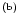 $^{\rm (b)}$