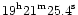 ${19}^{\rm h}{21}^{\rm m}{25.4}^{\rm s}$