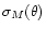 $\sigma_{M}(\theta)$