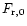 $F_{\rm r,0}$
