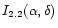$I_{2.2}(\alpha,\delta)$