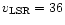 $v_{\rm LSR}=36$