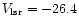 ${V_{\rm lsr} = -26.4}$