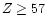 ${Z \ge 57}$