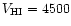 $V_{\rm HI}=4500$