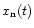 $x_{\rm n}(t)$