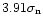 $3.91\sigma_{\rm n}$