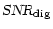 $\displaystyle %
\mbox{\sl SNR}_{\rm dig}$