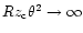 $Rz_{\rm c}\theta^2
\to\infty $