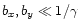$b_x,b_y\ll 1/\gamma$