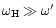 $\omega_{\rm H}\gg \omega^\prime$