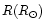 $ R (R_{\odot})$