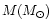$ M (M_{\odot})$