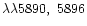 $\lambda\lambda5890,~5896$