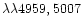 $\lambda\lambda4959,5007$